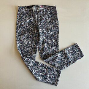 J. Crew Women’s Liberty Art Fabrics Floral Print Toothpick Ankle Jeans 26